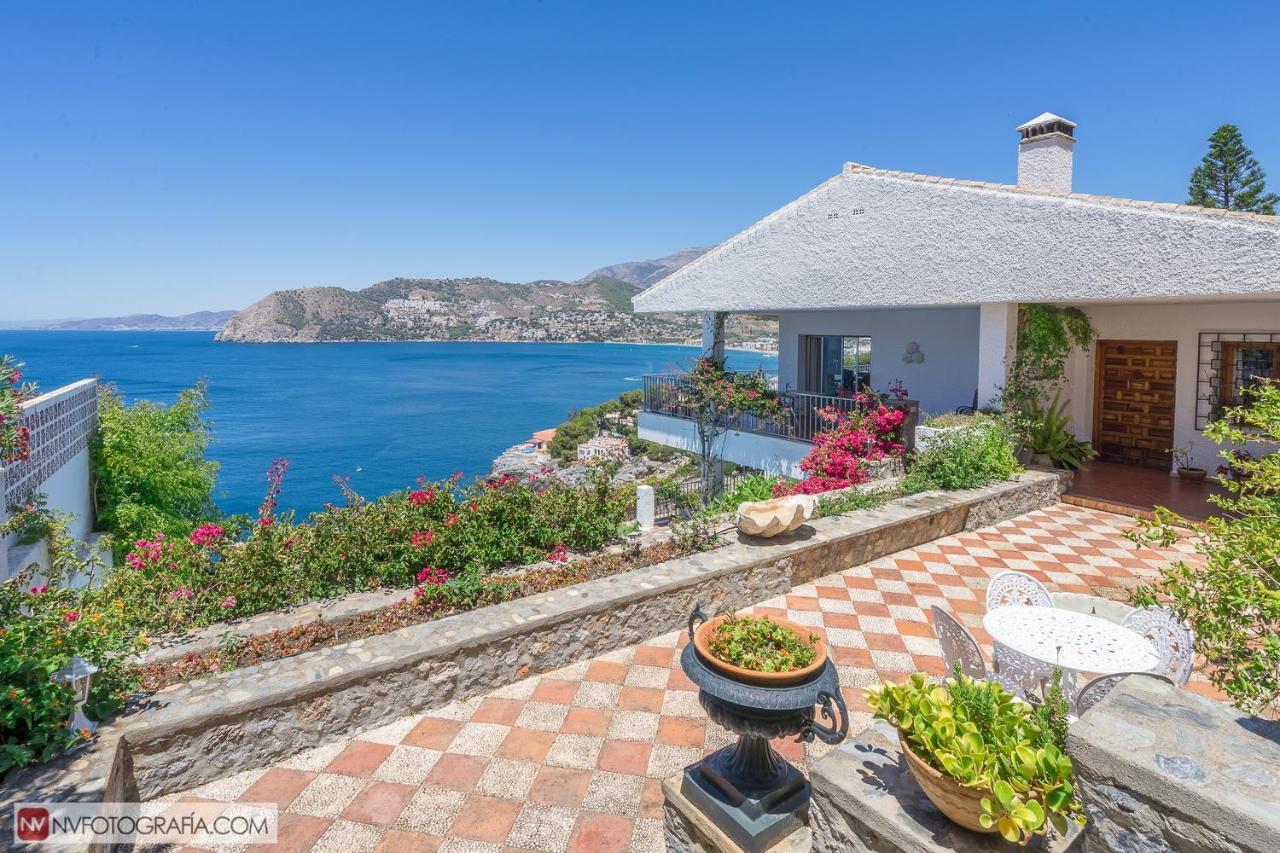 Villa sobre el Mar Alborán La Herradura  Exterior foto