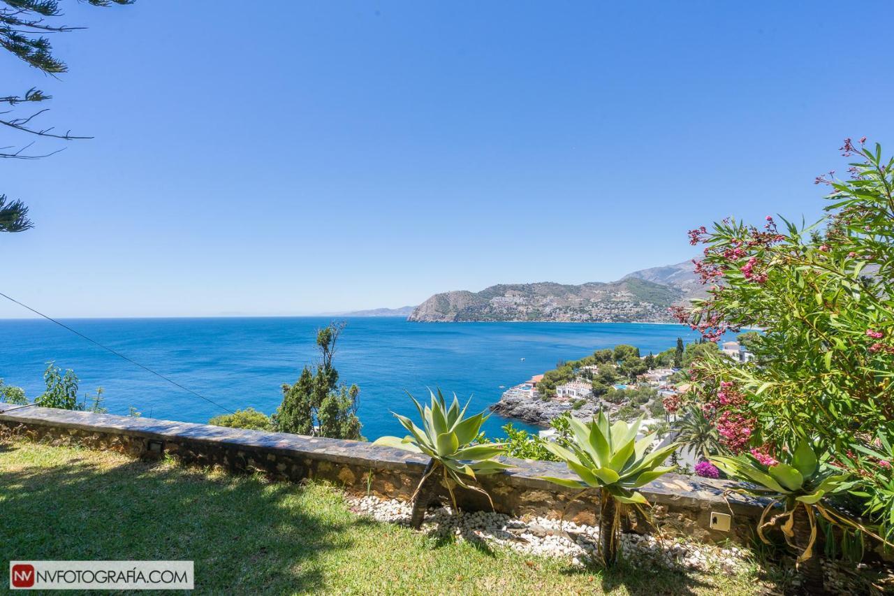 Villa sobre el Mar Alborán La Herradura  Exterior foto